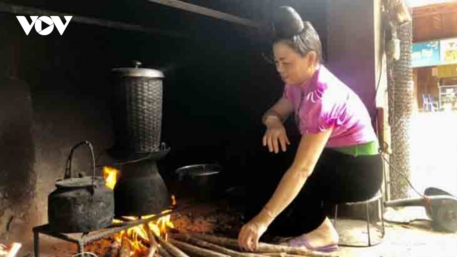 Glutinous rice steamer of the Thai